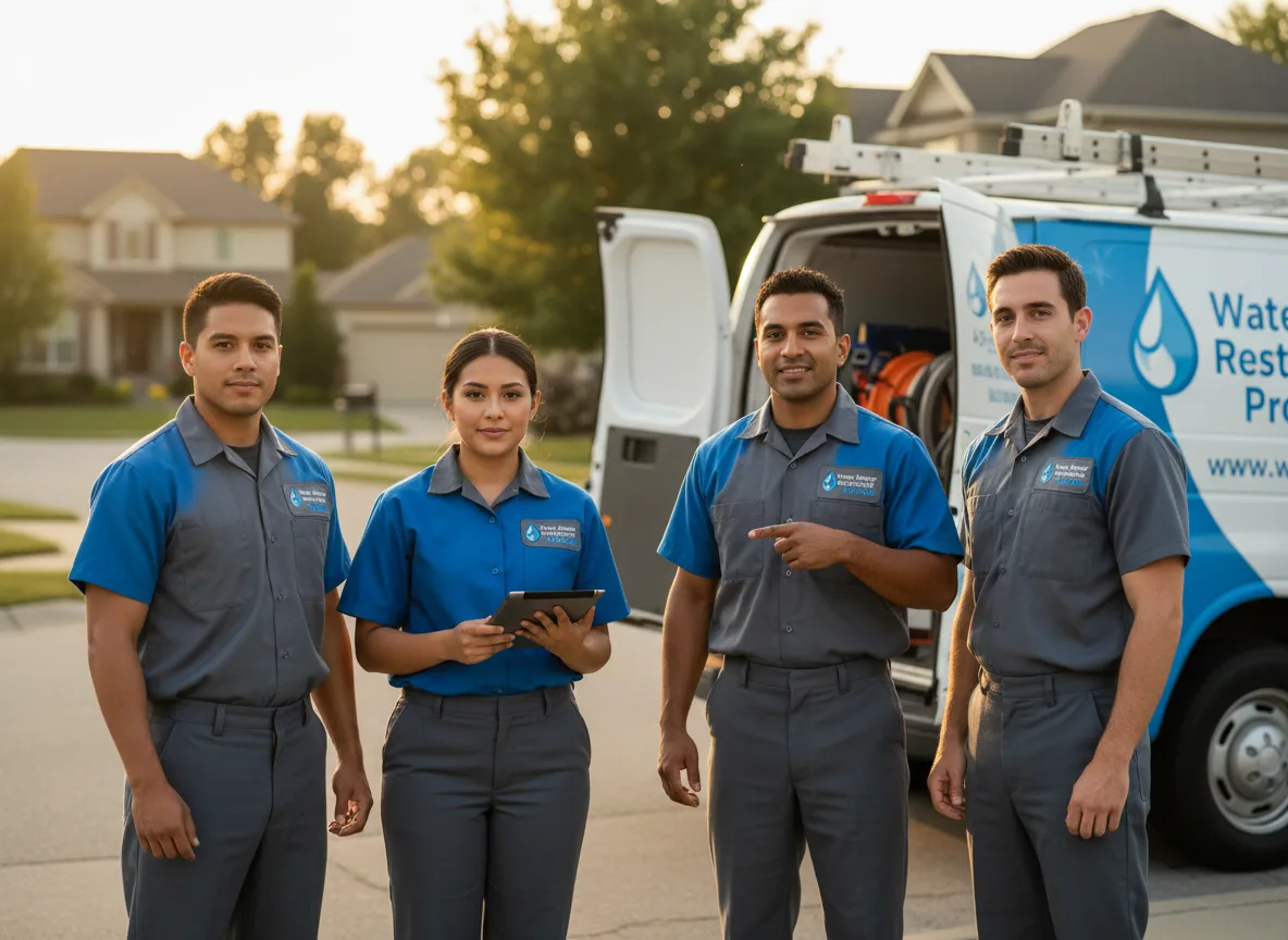 Flood Restoration company in New Blaine, AR